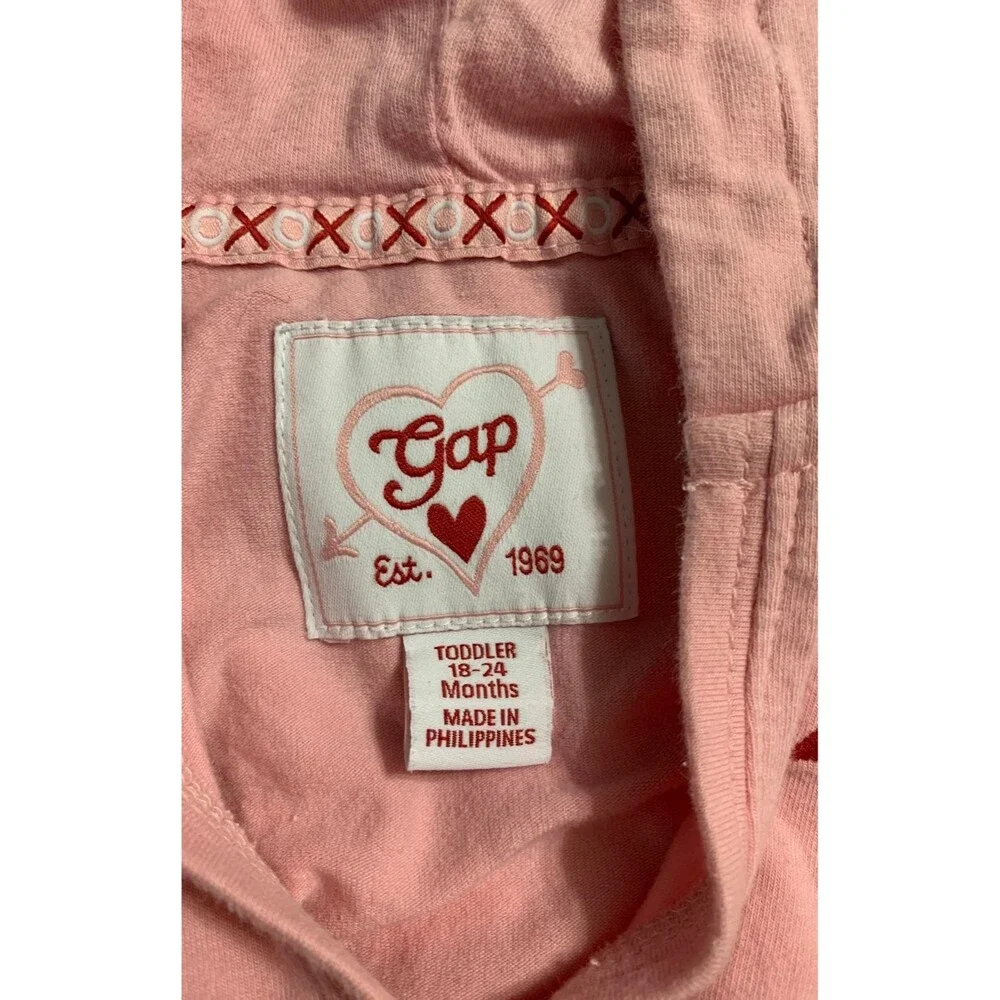Gap Hooded Dress. Size 18-24 months.